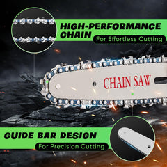 Saker Mini Chainsaw lightweight design demonstrated in hand