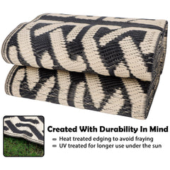 SAND MINE mat folded in carrying bag for easy transport