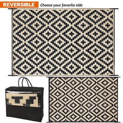SAND MINE outdoor mat folded in carrying bag