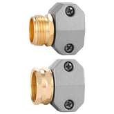 Sanpaint Aluminum Male and Female Couplings front view