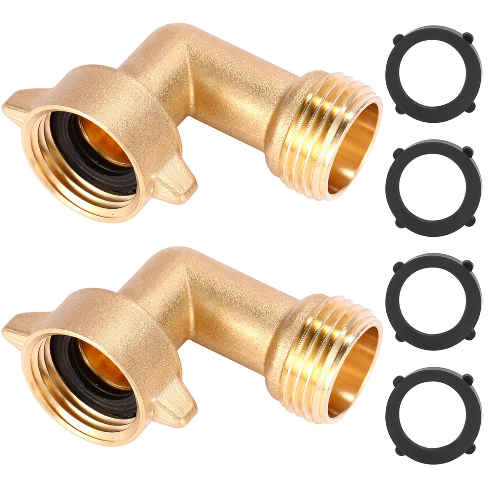 Sanpaint garden hose elbow connector pack of 2