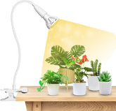 SANSI 10W Clip-On Gooseneck LED Grow Light front view