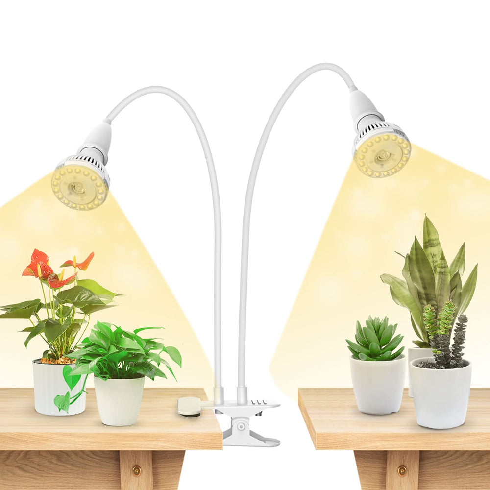 SANSI 20W Clip-On Gooseneck LED Grow Light front view