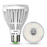 SANSI Full Spectrum LED Grow Light Bulb 5000K front view