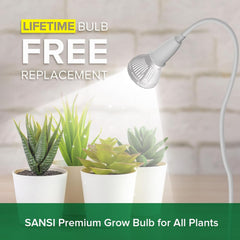 SANSI Grow Light with gooseneck adjustable arm