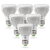 SANSI LED Grow Light Bulb front view, 10W Full Spectrum
