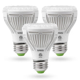 SANSI LED Grow Light Bulbs 3-Pack front view
