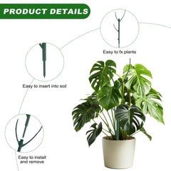 sanzkjic plant support stakes assembled in pot