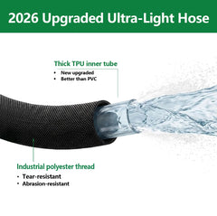 Sartis garden hose kink-resistant design close-up