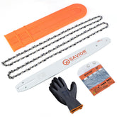 Savior 16 Inch Chainsaw Bar and Chain package front view