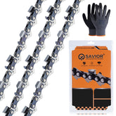 Savior 20" chainsaw chain 3-pack front view