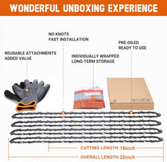 Savior chainsaw chain showing compatibility with Stihl models