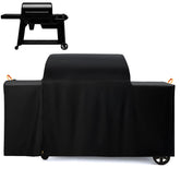 SCAUSY Pellet Grill Cover front view for Traeger Woodridge Pro