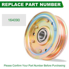 SCBHWJ Idler Pulley 164090 side view
