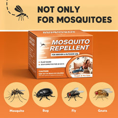 SCFKAOF Mosquito Repellent Balls showing individual balls in orange color