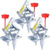Schadro Scissor Mole Trap front view with stainless steel finish