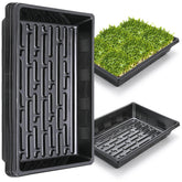 Sckee Plant Growing Tray black model front view