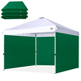 SCOCANOPY SideWall 3 Pack for 12x12ft Canopy, forest green front view