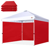 SCOCANOPY SideWall red panel front view