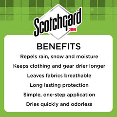 Scotchgard Outdoor Water Shield Spray application on patio furniture