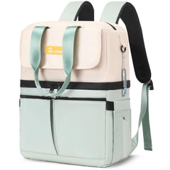 Scothen Backpack Cooler Bean Green front view