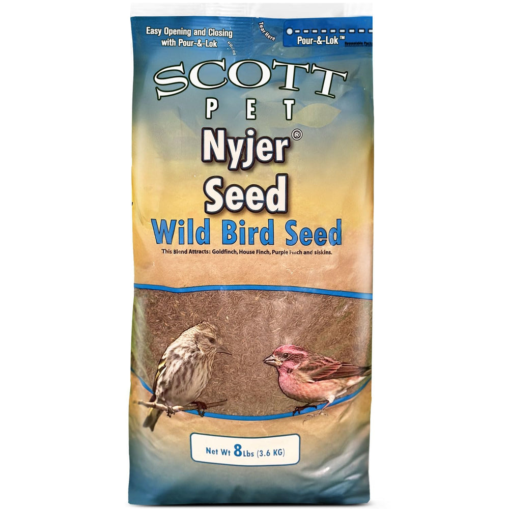 Scott Pet Wild Bird Seed Nyjer Seed 8lb front view
