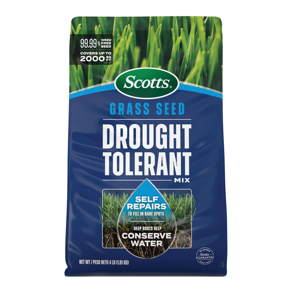 Scotts Grass Seed Drought Tolerant Mix 4 lb bag front view