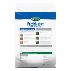 Scotts Lawn Repair Mix showing mulch, seed, and fertilizer blend