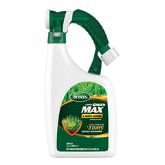 Scotts Liquid Green Max Lawn Food 32 oz bottle front view
