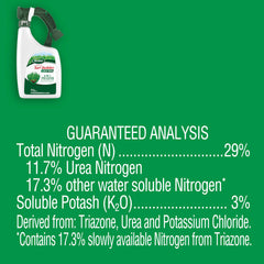 Scotts Liquid Turf Builder with Plus 2 Weed Control 32 oz container