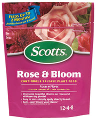 Scotts Rose and Bloom Continuous Release Plant Food 3 lbs front view