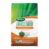 Scotts Turf Builder Grass Seed High Traffic Mix 2.4 lb front view