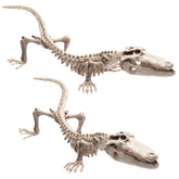 SCS Direct Crocodile Skeleton Halloween Decoration front view