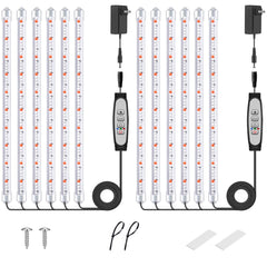 SDOVUERC 16'' 6 Bars Grow Light Strips front view
