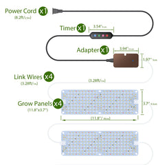 SDOVUERC Grow Light with timer function