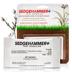 SEDGEHAMMER Turf Herbicide 6pk packaging front view