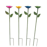 SEEKOGO Bee Watering Station with colorful flower cups