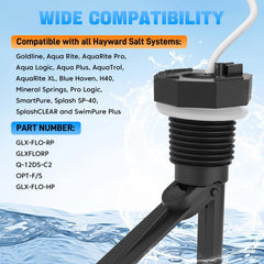 Sejaede Pool Flow Switch Assembly with 15ft cable