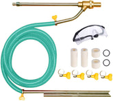 Selkie Sandblasting Kit green model front view with components