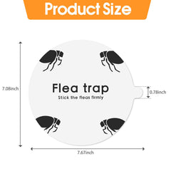 SENITEK EARPADS 7.1 inch round glue board close-up