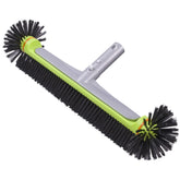 Sepetrel 17.5-inch pool brush head front view with hemispherical bristles