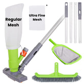 Sepetrel Deluxe Swimming Pool Cleaning Kit with vacuum and brush