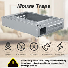Set of 4 Qualirey Humane Mouse Traps in packaging