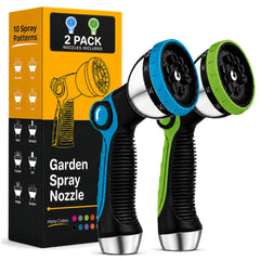 SEWANTA Hose Nozzle 2 Pack front view with ergonomic grip