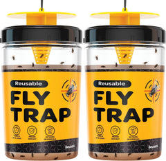 SEWANTA Outdoor Fly Trap front view with bait included