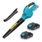 SEYVUM Leaf Blower cordless model blue front view