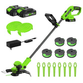 SEYVUM String Trimmer front view in green