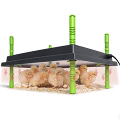 Shaledig 12" x 16" chick brooder heater plate front view