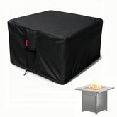 SheeChung Fire Pit Cover front view, 30"L x 30"W, waterproof fabric
