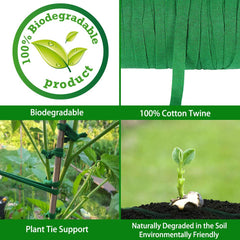 Shintop Plant Ties rolled spool with green twine